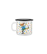 Muurla Emaillebecher Pippi 'Hoppsansa' - 250 ml