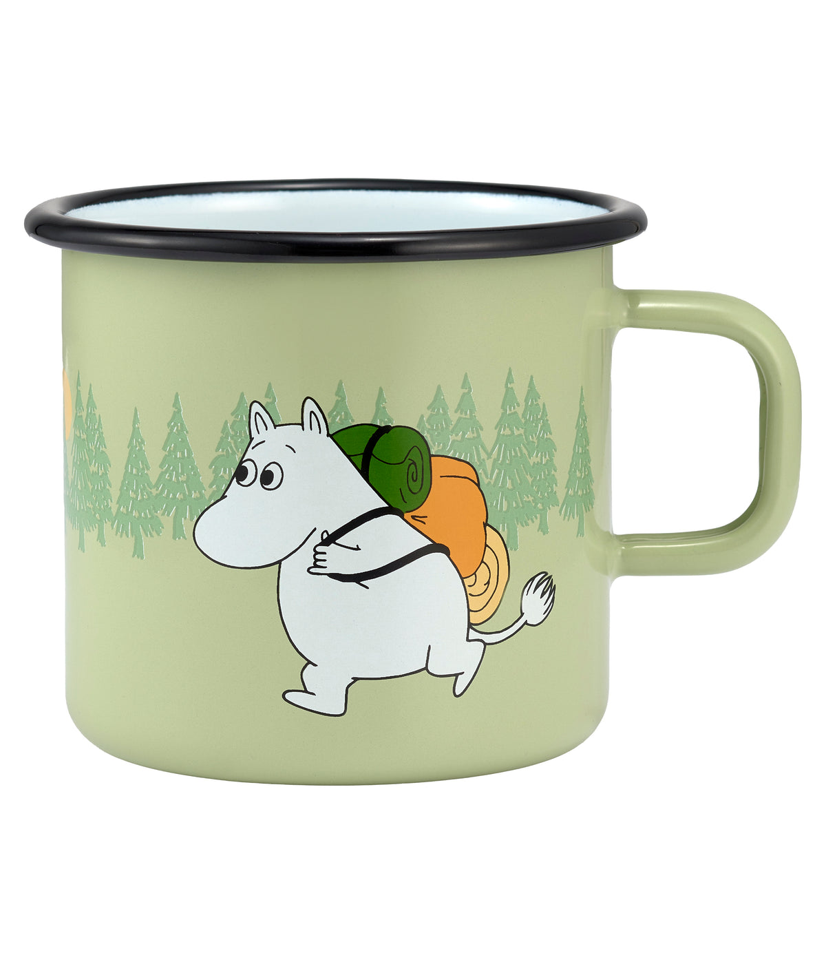 Muurla Moomin Emaillebecher 'Campers' - 550 ml