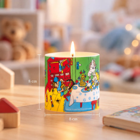 Muurla Kerze „Party“ - Pippi Langstrumpf - 8 cm