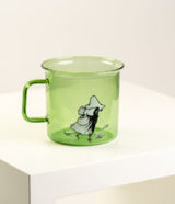 Muurla Moomin Glasbecher 'Snufkin' - Grün - 350 ml