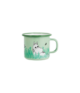 Muurla Moomin Emaillebecher 'In the Garden, Boys' - 250 ml