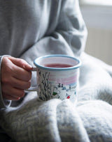 Muurla Moomin Emaillebecher 'Winter' - 370 ml