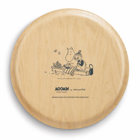 Muurla Tablett „Summer Night“ – Moomin – Ø 35 cm