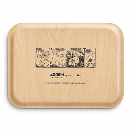 Muurla Tablett „Flower Field“ – Moomin – 36 × 28 cm