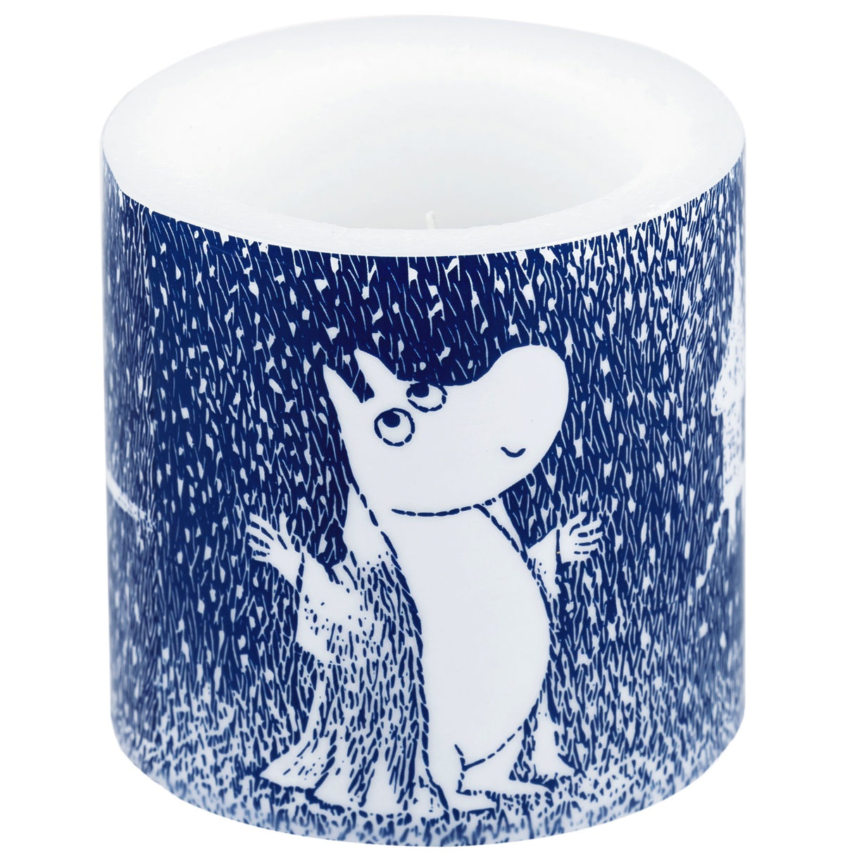 Muurla Kerze „First Snow“ - Moomin - 8 cm
