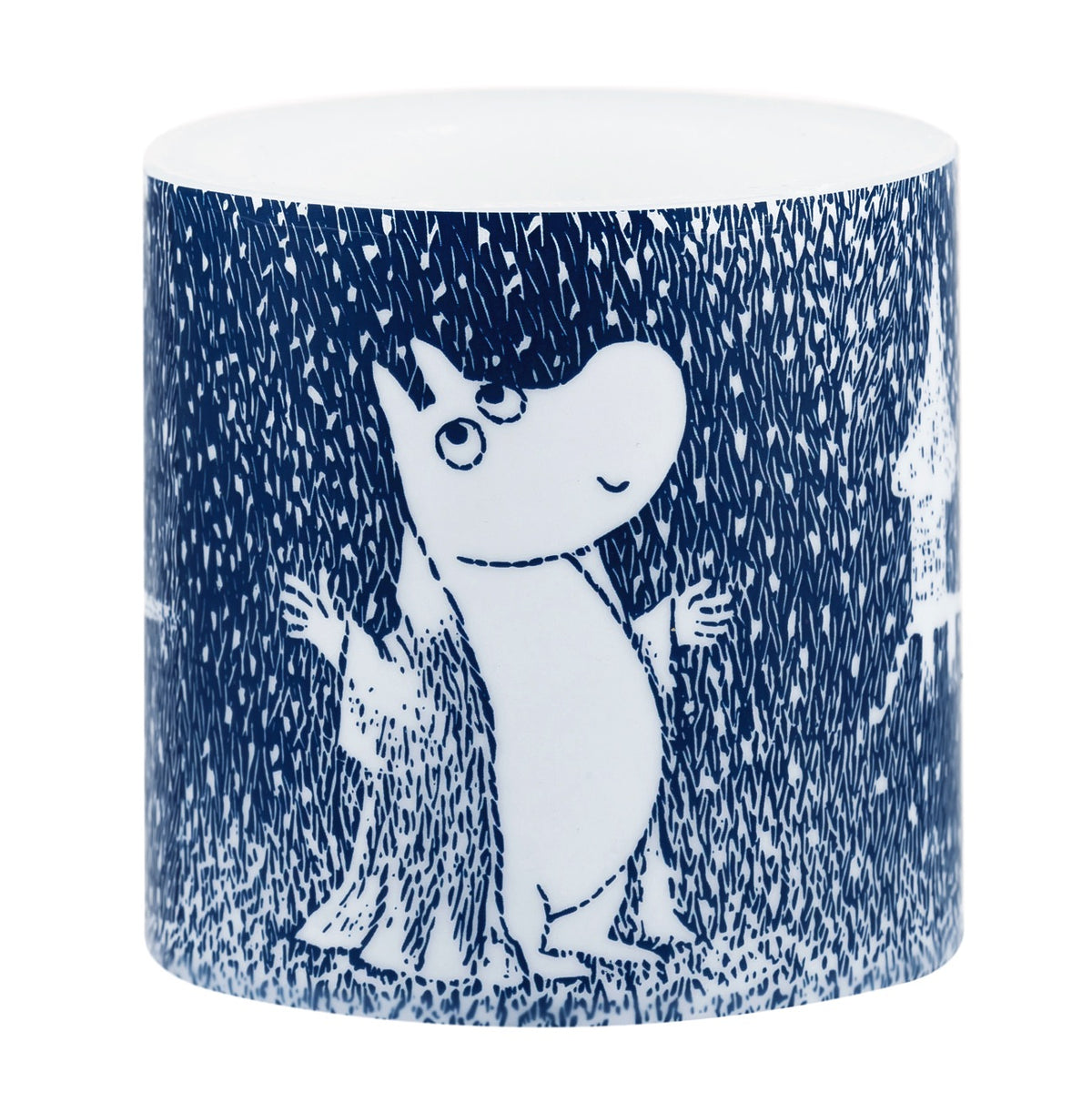 Muurla Kerze „First Snow“ - Moomin - 8 cm