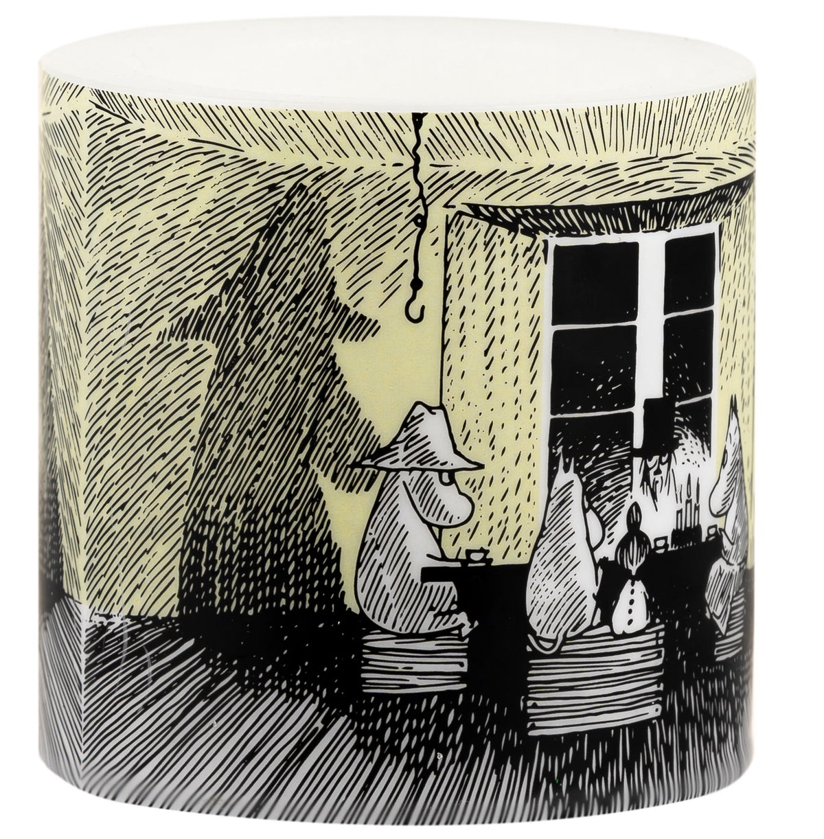 Muurla Kerze „Shadows“ - Moomin - 8 cm