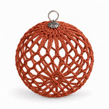 LanaBernArt – Gehäkelte Dekokugel Rost – ca. 6 cm