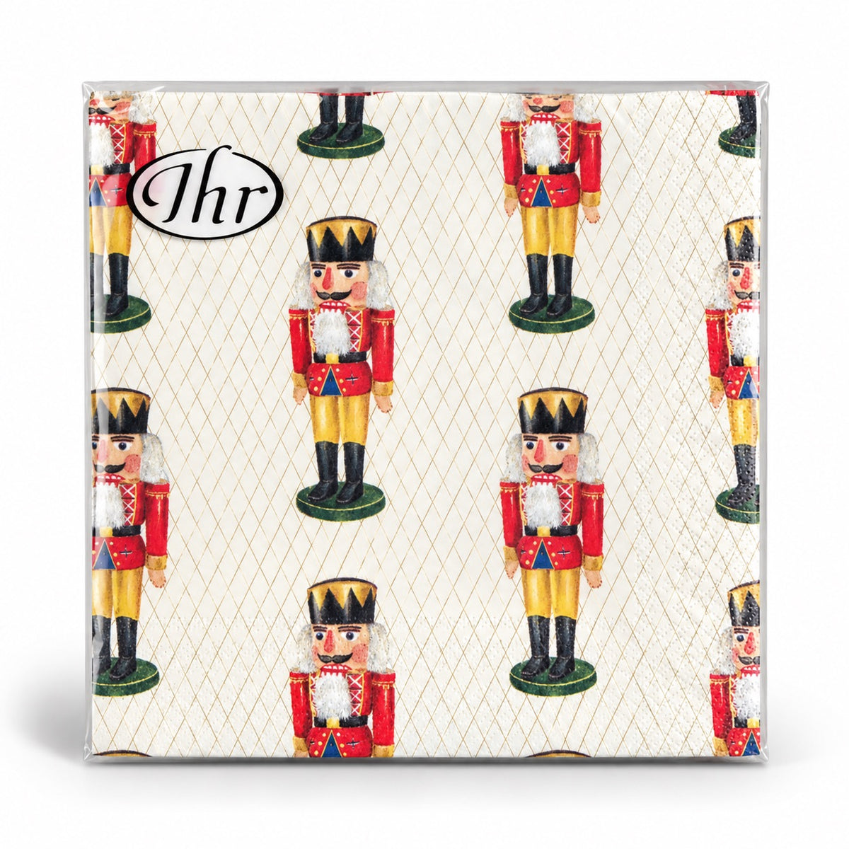 IHR Servietten „The Three Nutcracker Gold“ – 25 × 25 cm