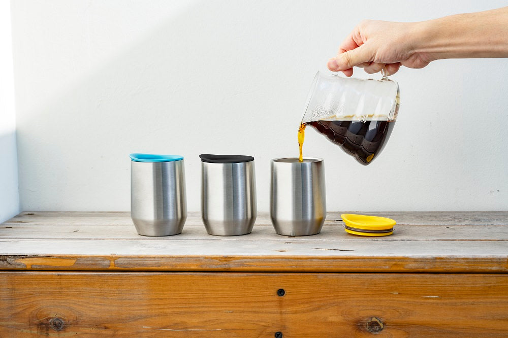 HARIO Stainless Steel Mug MIOLOVE Blue-Green – 270 ml