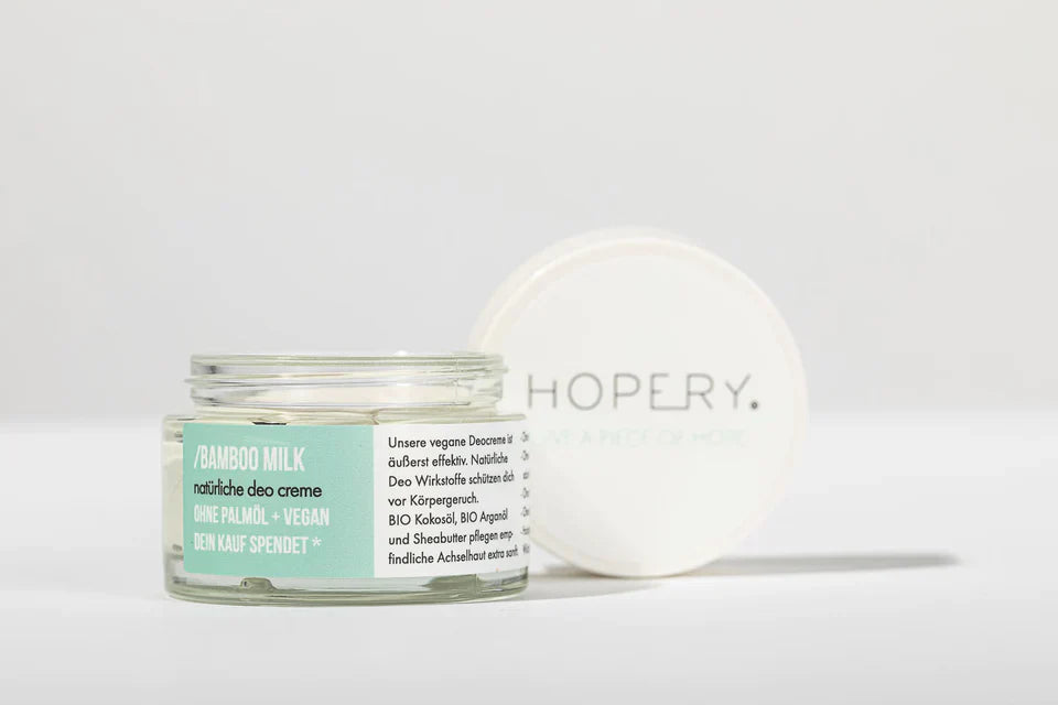 Hopery Bamboo Milk Deo Creme – Extra milde Deopflege
