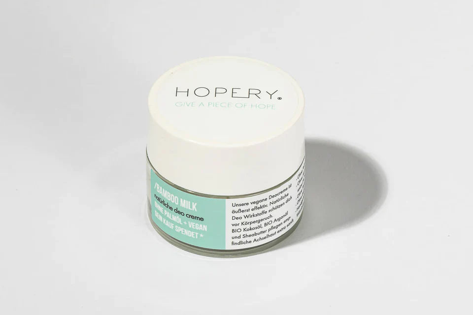 Hopery Bamboo Milk Deo Creme – Extra milde Deopflege