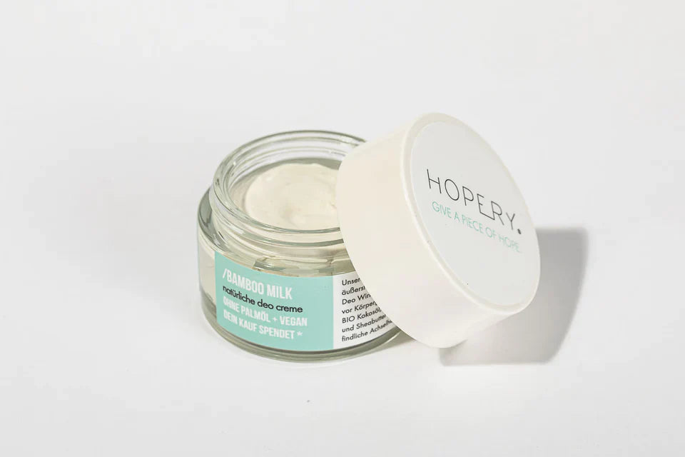 Hopery Bamboo Milk Deo Creme – Extra milde Deopflege