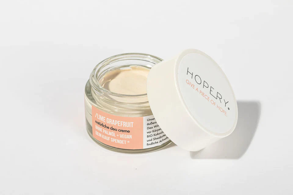 Hopery Lime Grapefruit Deo Creme – Extra milde Deopflege