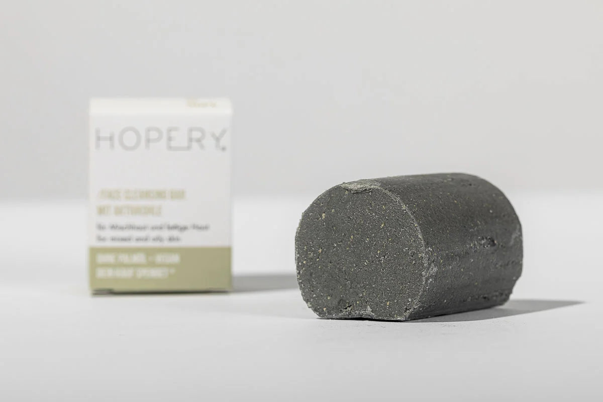 Hopery Face Cleansing Bar Aktivkohle – Feste Gesichtsreinigung