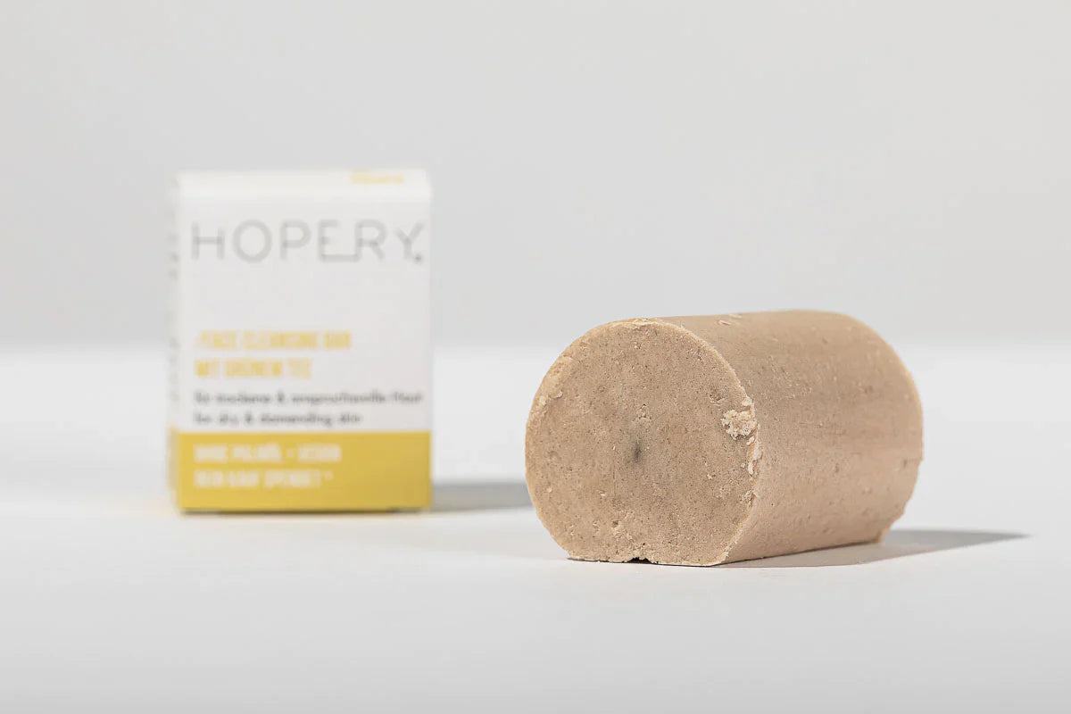 Hopery Face Cleansing Bar Grüner Tee – Feste Gesichtsreinigung