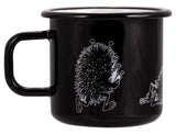 Muurla Moomin Emaillebecher 'Stinky' - 370 ml