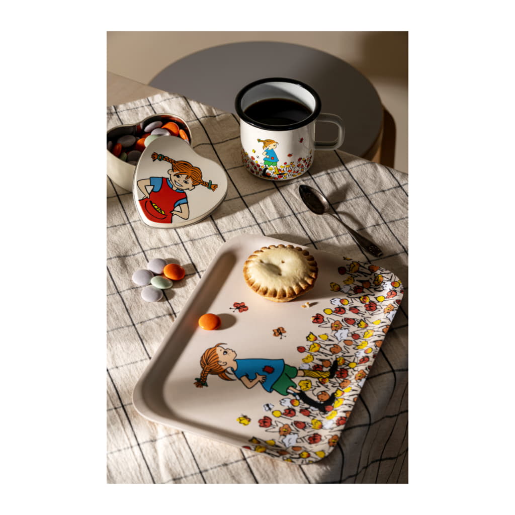 Muurla Emaillebecher 'Be More Pippi' - 370 ml