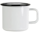 Muurla Moomin Emaillebecher 'Little My' - 370 ml