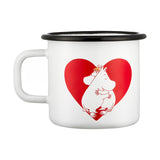 Muurla Moomin Emaillebecher 'Heart' - 370 ml