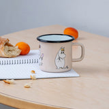 Muurla Moomin Emaillebecher 'Snorkmaiden' - 370 ml