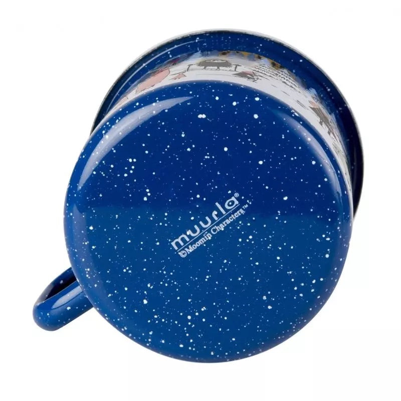 Muurla Moomin Emaillebecher 'Winter Forest' - 800 ml