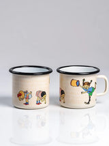Muurla Emaillebecher Pippi 'The Snirkle Hunt' - 250 ml