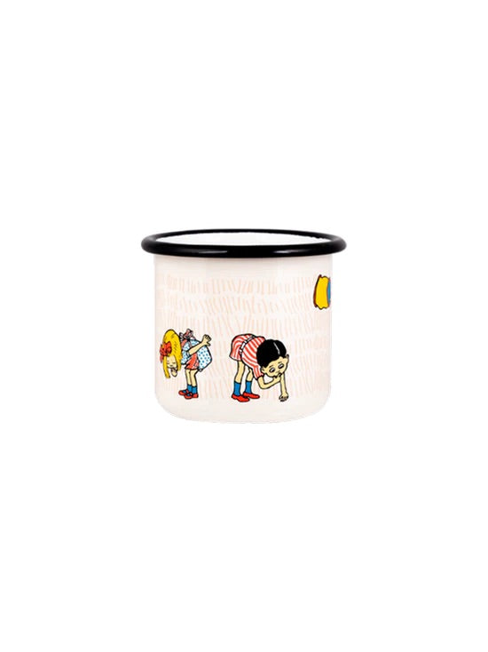 Muurla Emaillebecher Pippi 'The Snirkle Hunt' - 250 ml