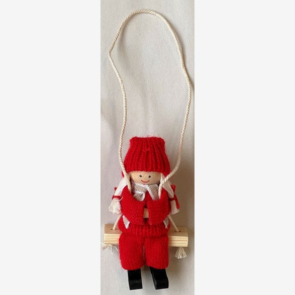Anhänger Weihnachtsmädchen Lillefrid | 5 cm